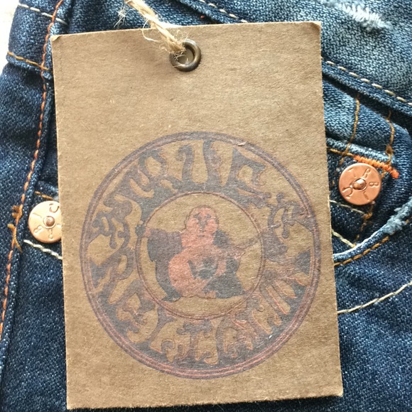 True Religion Bobby Godiva Embroidered Jeans - Picture 4 of 8